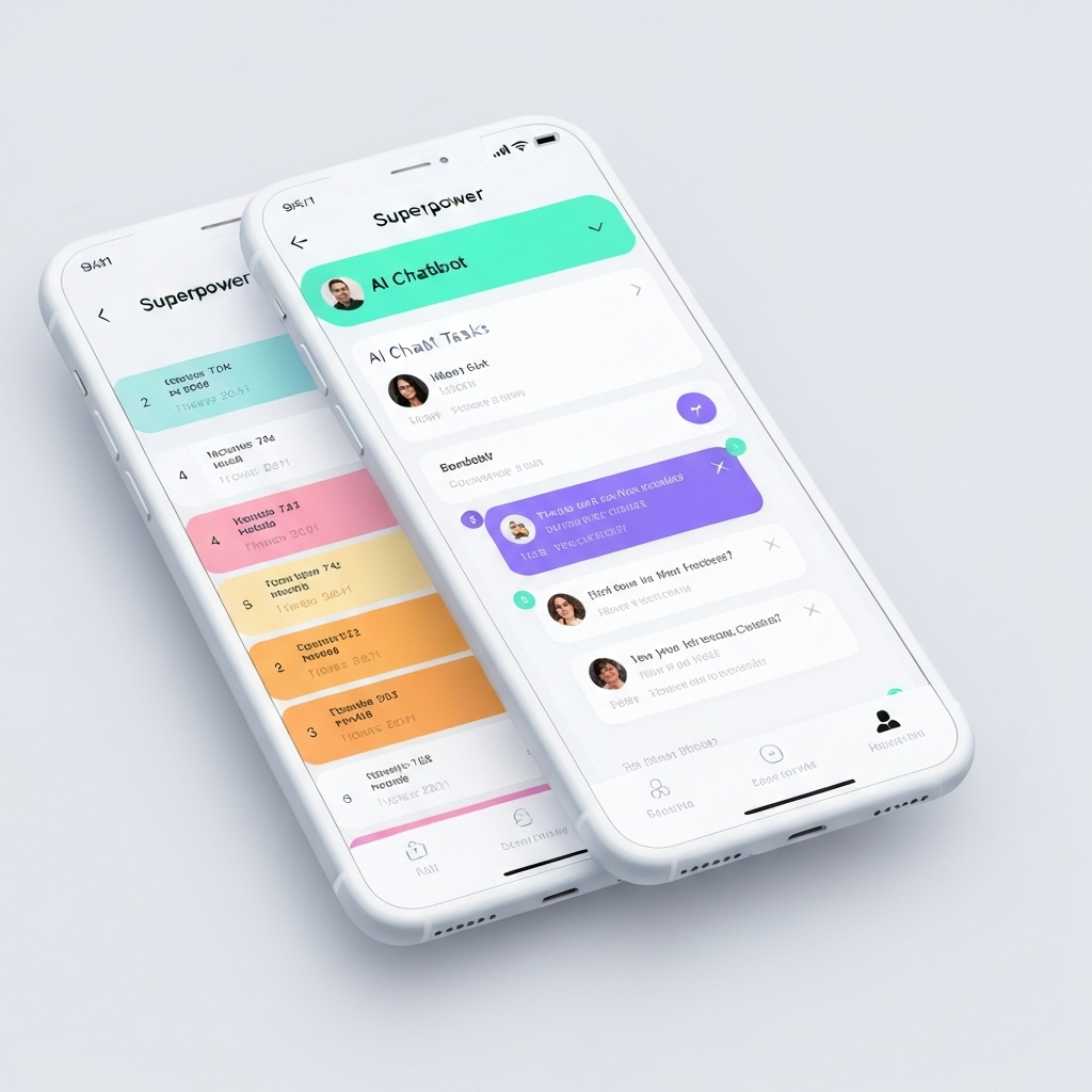 Superpower app interface